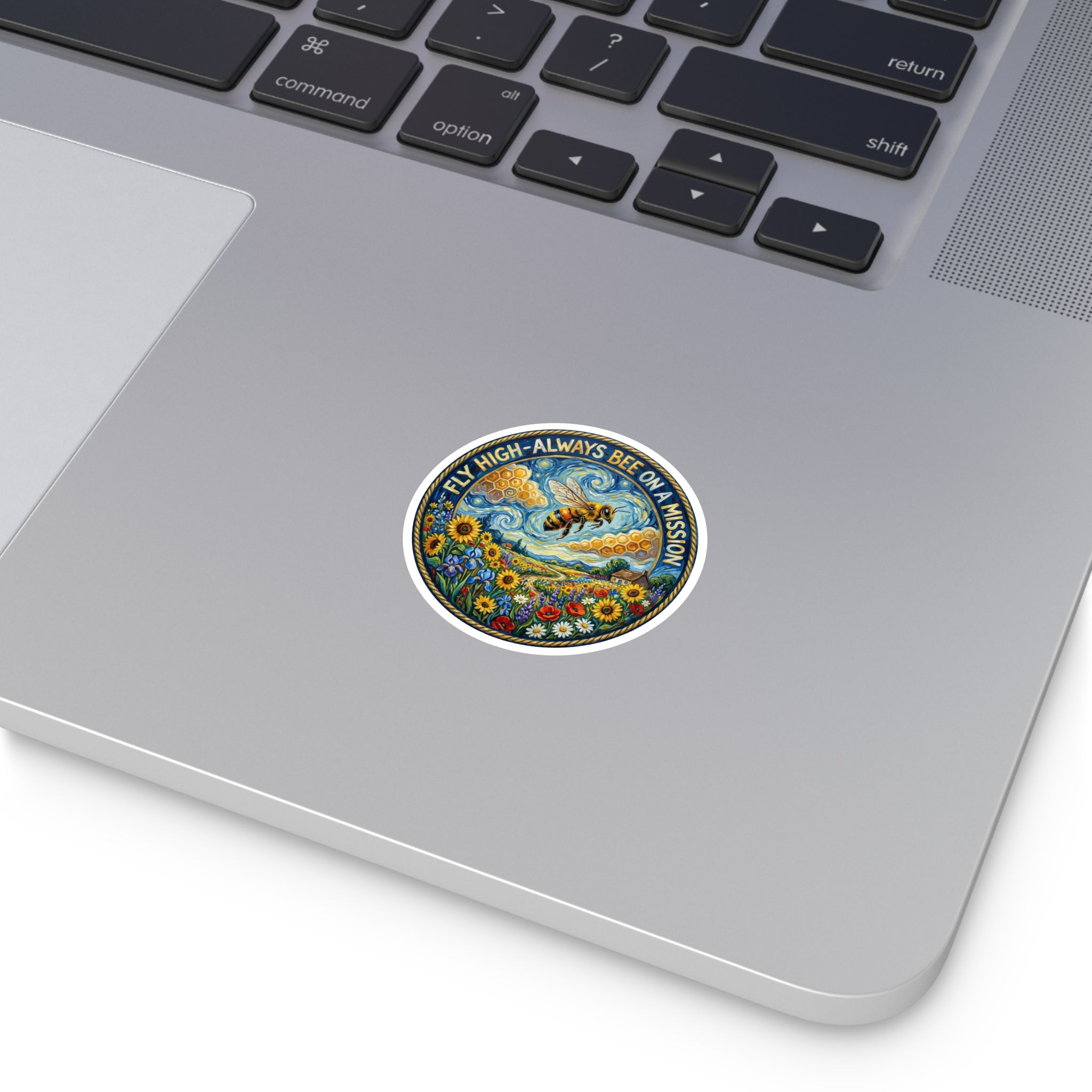 BEE On A Mission Sticker