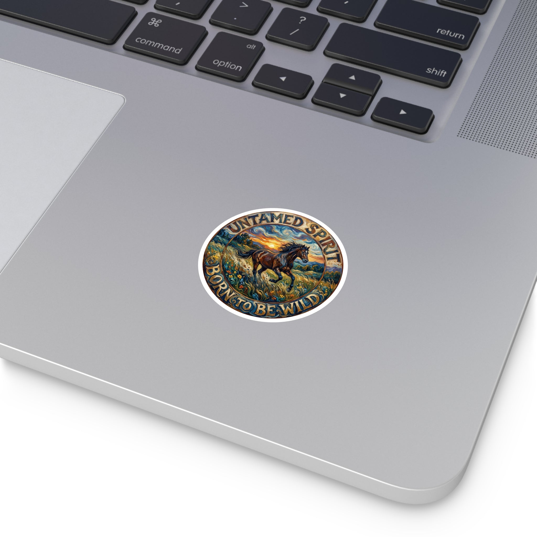 Untamed Spirit Horse Sticker