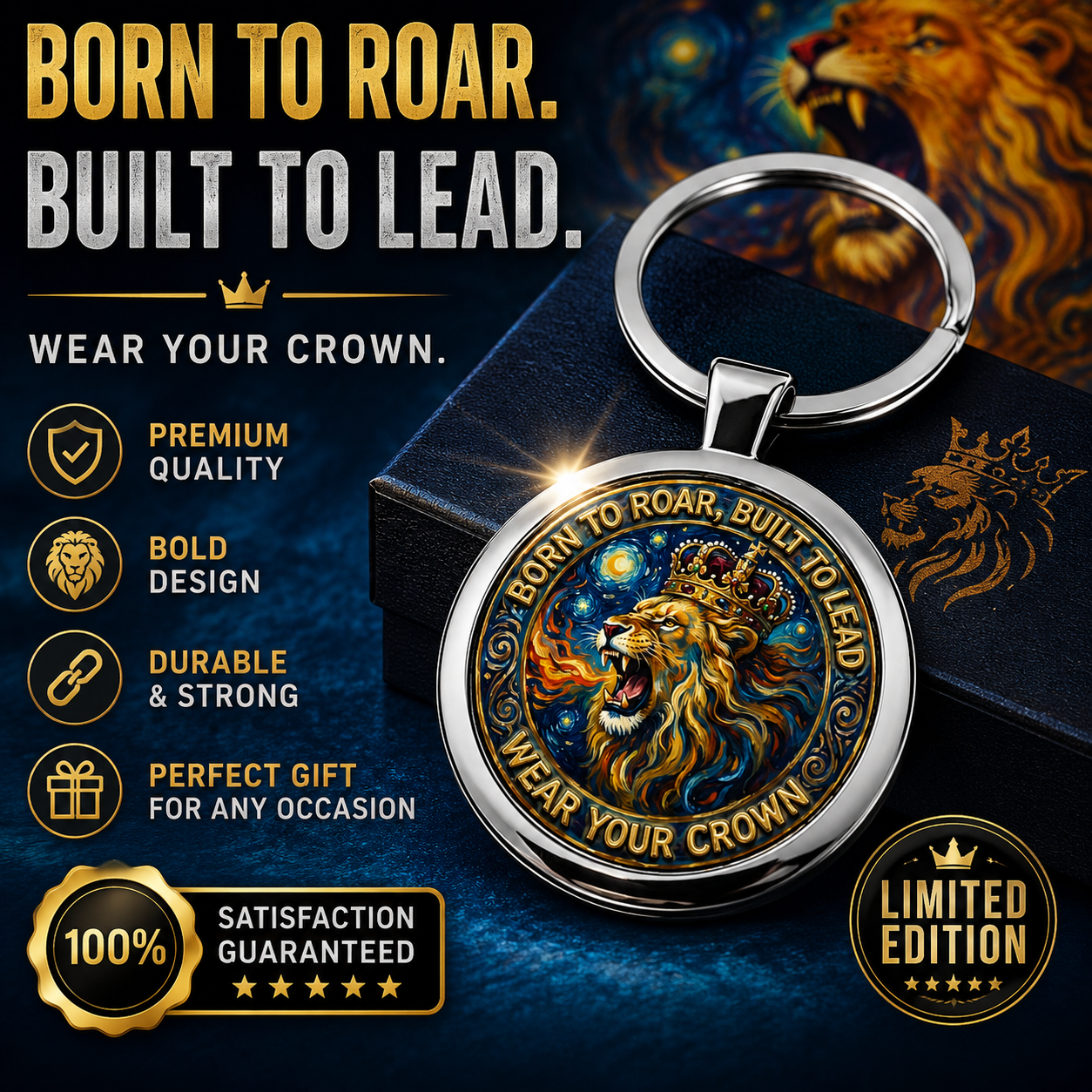 Lion’s Roar Keychain