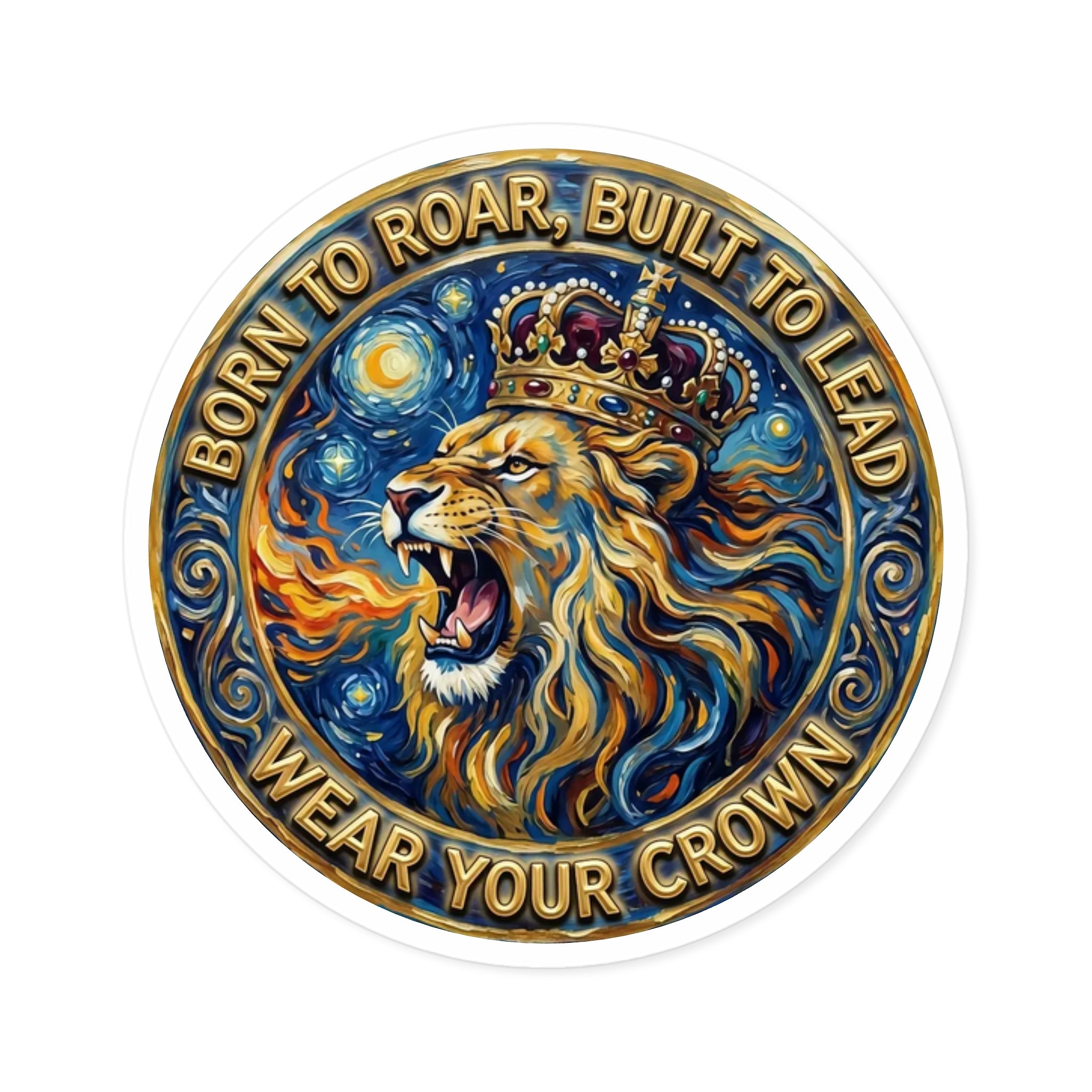 Lion’s Roar Sticker