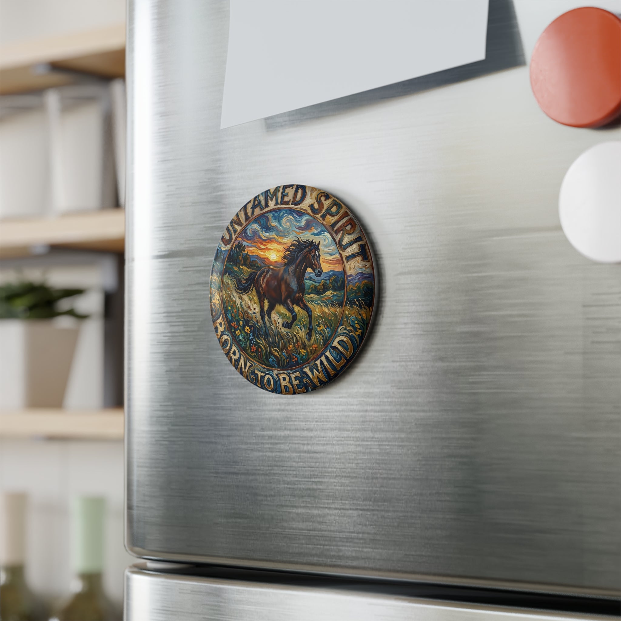 Untamed Spirit Horse Magnet