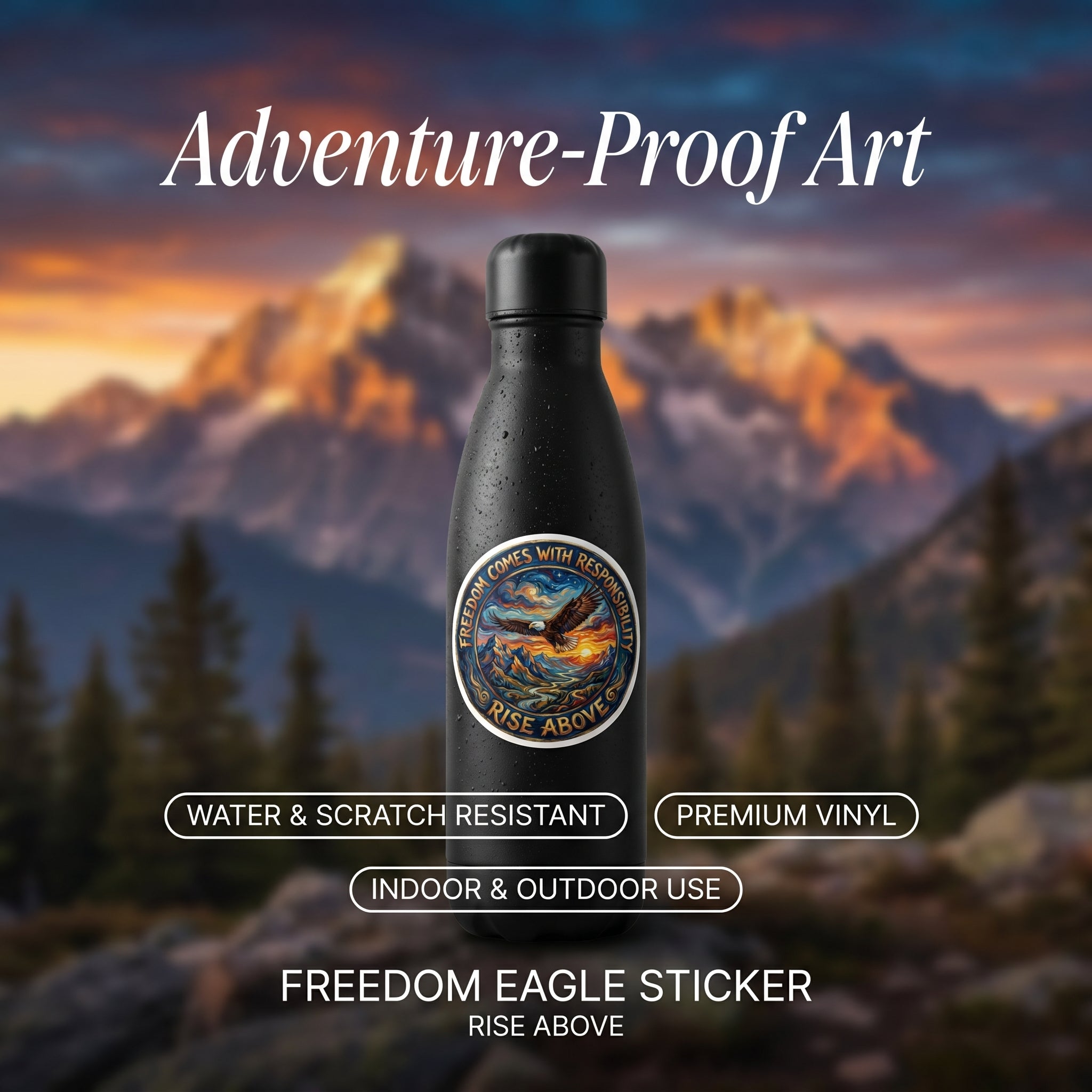 Freedom Eagle Sticker