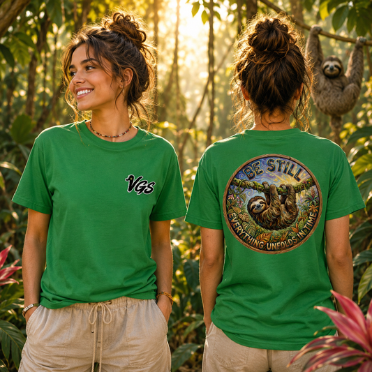 Be Still – Sloth Graphic T-Shirt