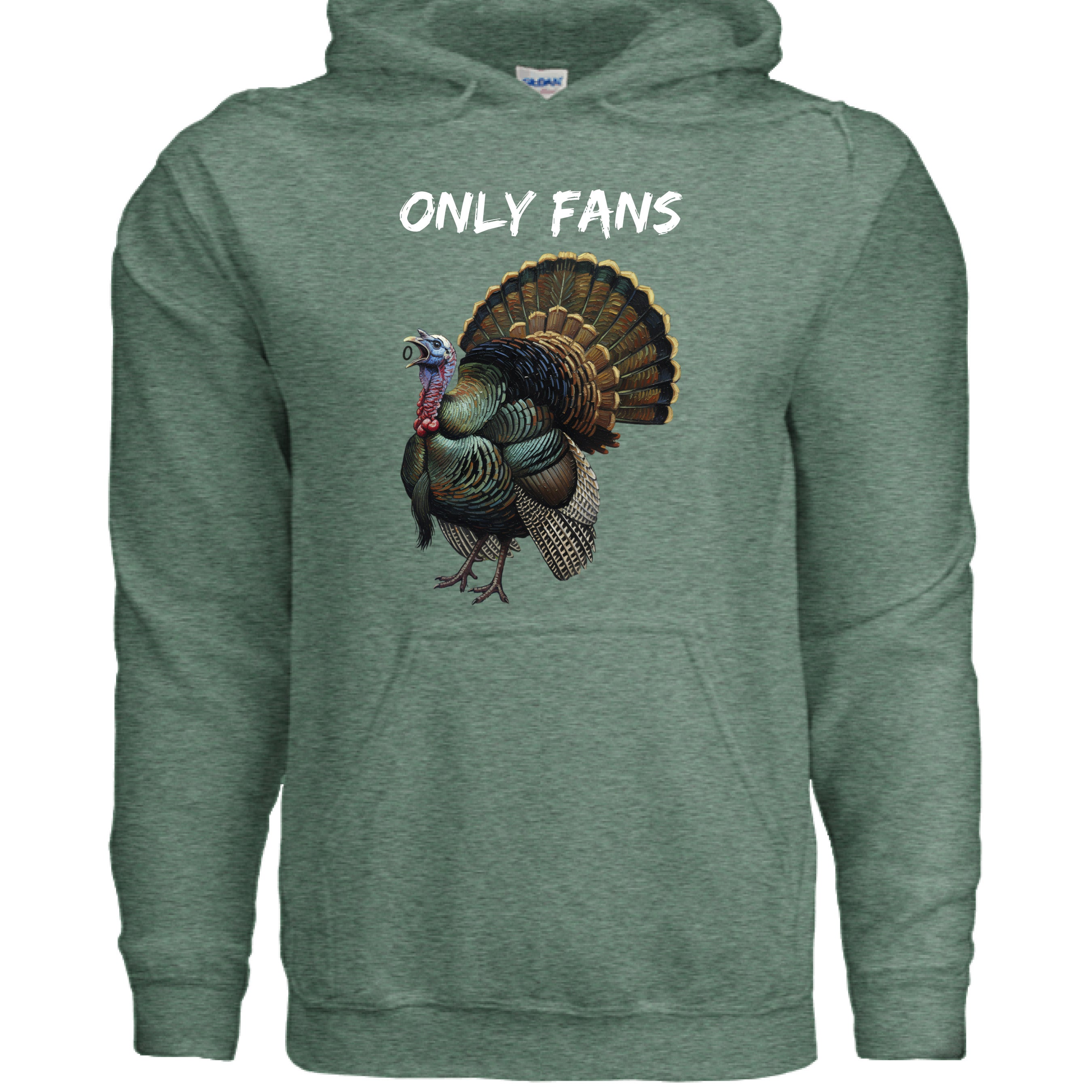 Heather Sport Dark Green - FRONT